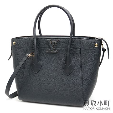 Louis Vuitton Freedom Lv Signature Noir M54843 Taurillon 